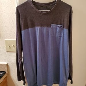 Oakley Shirts | Mens Oakley Long Sleeve Shirt | Color: Blue/Gray | Size XL